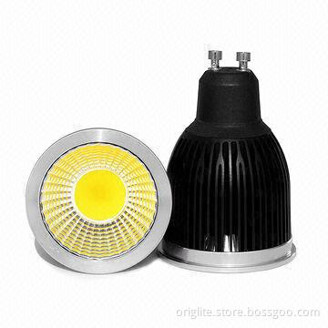 LED Spotlight, 5W, 85-245VAC, Lifud Power, BridgeLux Chip, COB LED, 3yrs Warranty, E27, MR16, GU10